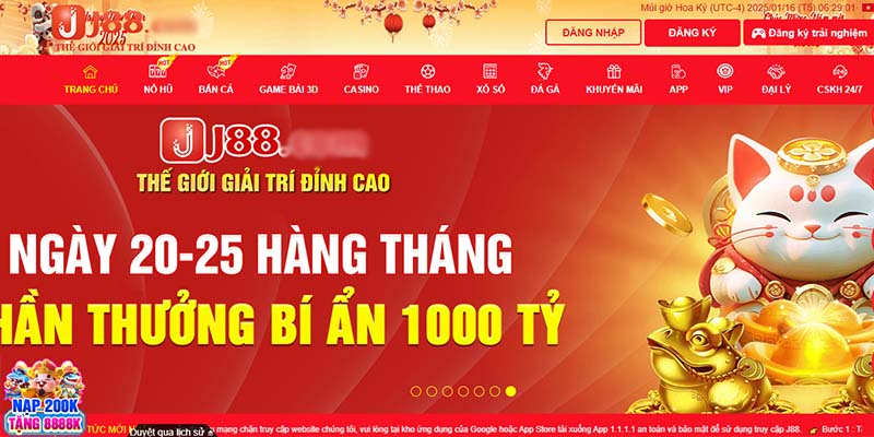 Giới thiệu về J88 - nền tảng giải trí được mong đợi nhất năm